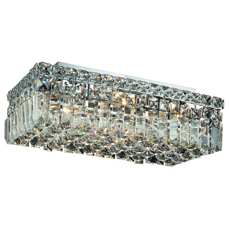 Elegant Lighting Elegant Cut Clear Crystal Maxim 4-Light V2034F16C/EC